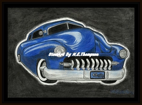 Traditional Art Drawing Of A Lead Sled This Ain't by SteelArts