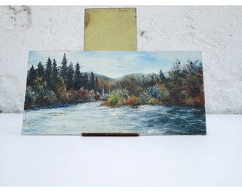 Tiny River Painting - Painting by Fred H. Koch