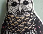 stuffed barred owl