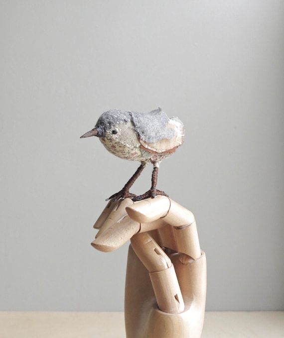 RESERVED / little bird / soft sculpture animal