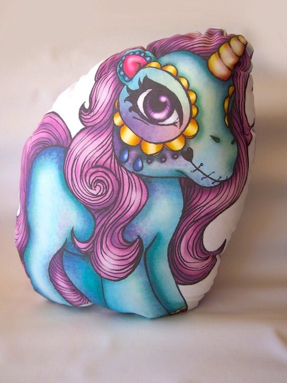 Items similar to Hand Sewn My Little Pony Day of the Dead 