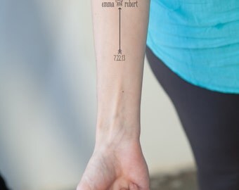 Getting Married Custom Temporary Tattoos