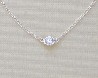 Popular items for Diamond necklace on Etsy