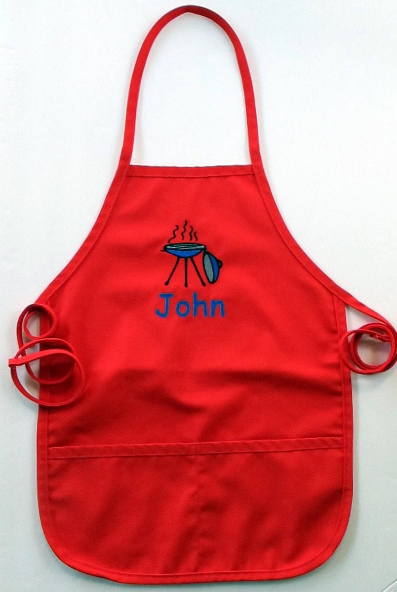 personalized apron for kids monogrammed childrens by personalized apron for kids monogrammed childrens by