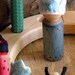 Boy Birthday Doll, Birthday King, Waldorf Birthday, Waldorf Gnome, Waldorf King, Wooden peg doll, blue