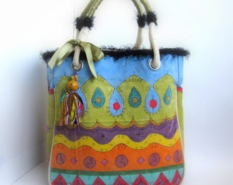 Popular items for boho tote bag on Etsy