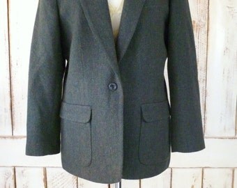 Hunter green blazer | Etsy