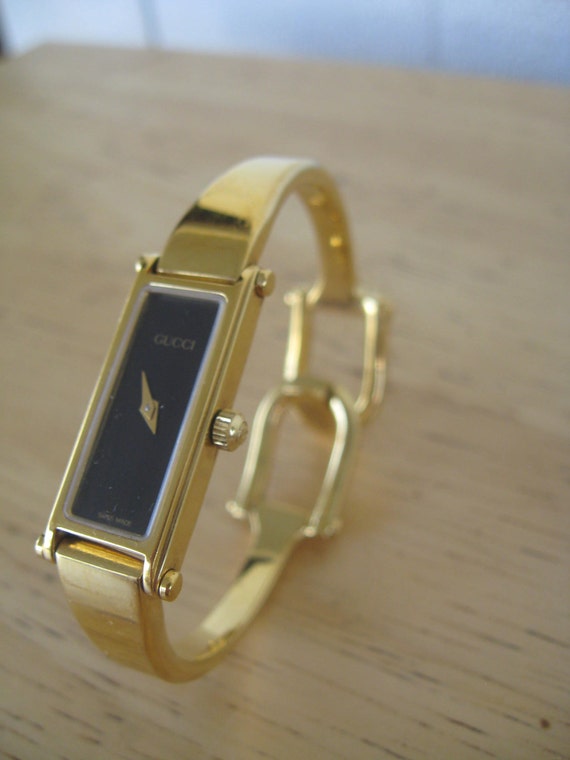 gucci bracelet watch vintage
