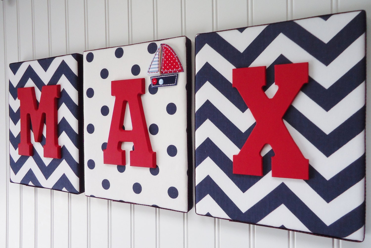 Nursery Letters Nursery Decor Upholstered Letters