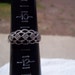 Vintage Filigree Silver and Diamond Ring
