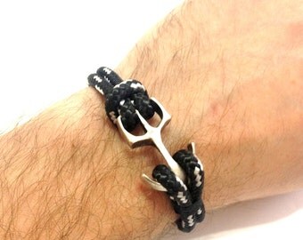 Anchor Bracelet Men Anchor Bracelet Rope Bracelet Nautical Bracelet Womens Bracelet Mens Bracelet Mens Jewelry Gift for Him Boyfriend Gift