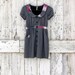 Patchwork-Pie Cutie-Pie Dress upcycled patchwork boho mini dress eco friendly blue denim dress