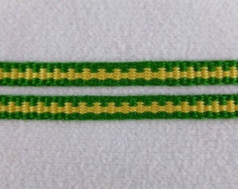 Arnaut - Hand Woven Inkle Trim (1/4" wide)