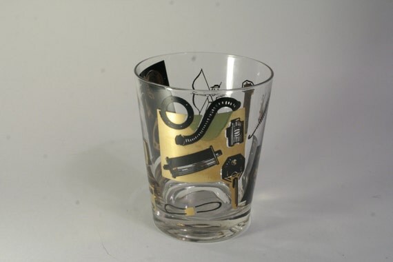 Set of 6 Nuts & Bolts Rocks Glasses