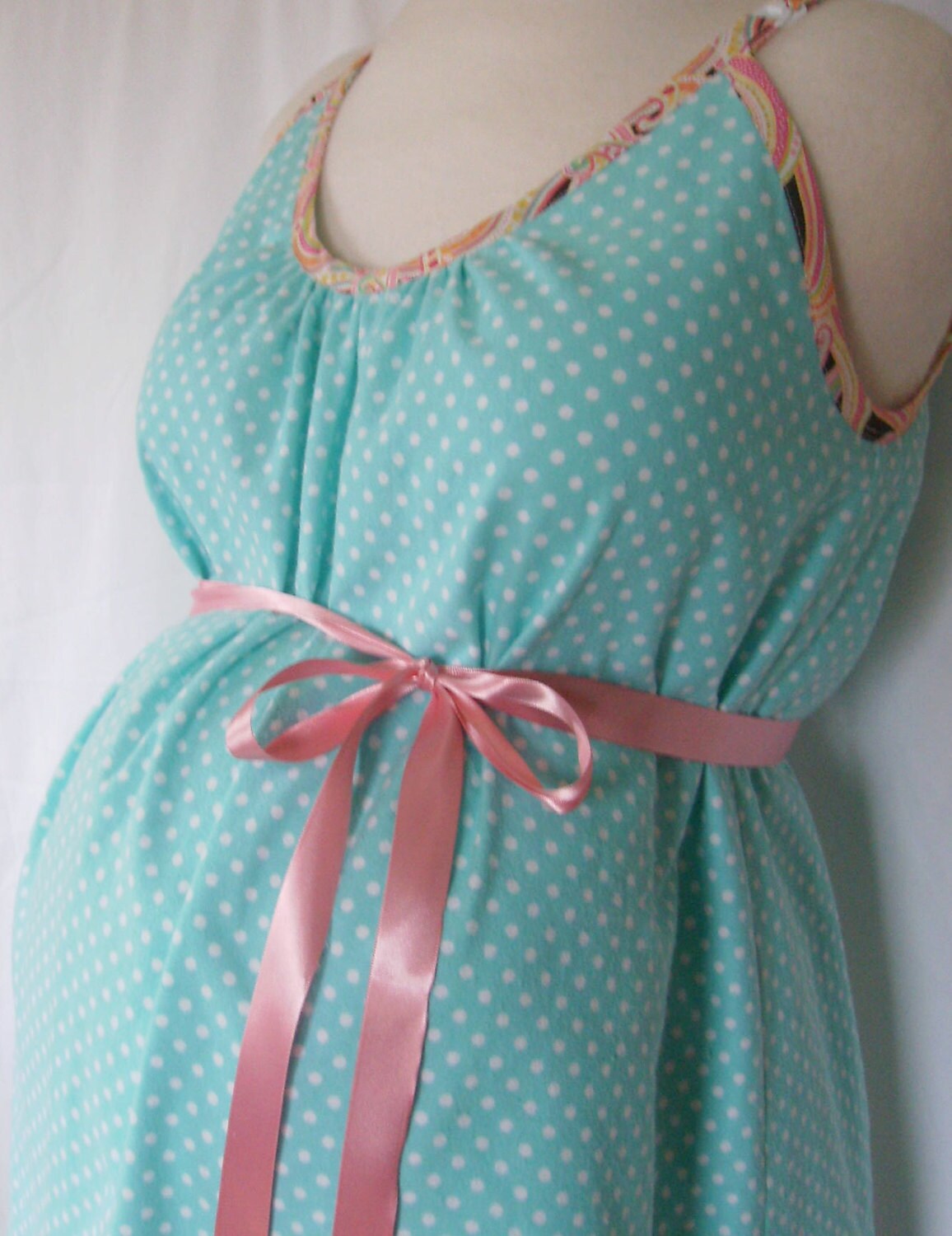 Maternity Hospital Gown delivery nursing gown by MilkThreads