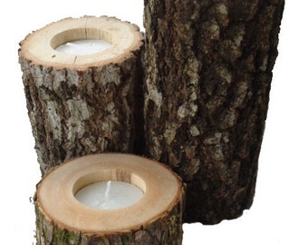 Popular items for rustic wood candle on Etsy