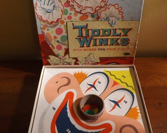 Vintage tiddlywinks  Etsy