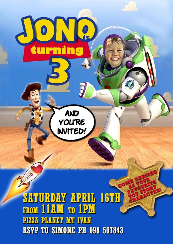 Toy Story Printable Invitations 10