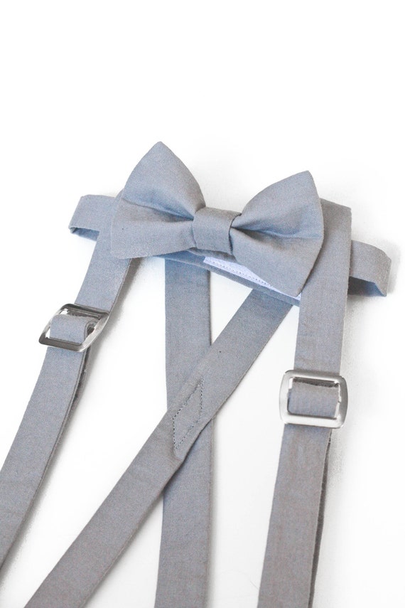 Little Boys Suspenders Set Suspenders Bow Tie Set Toddler