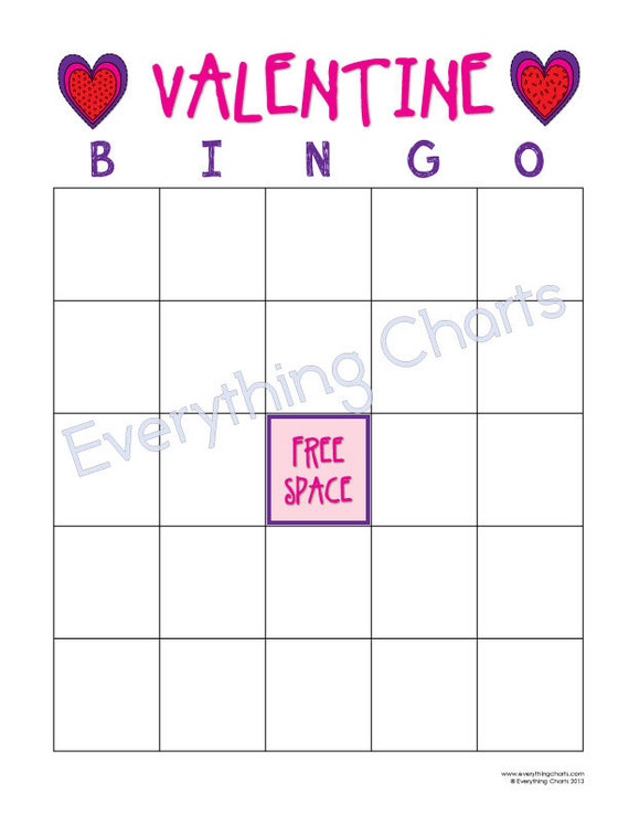 Download Valentine Bingo Game PDF Files/Printables