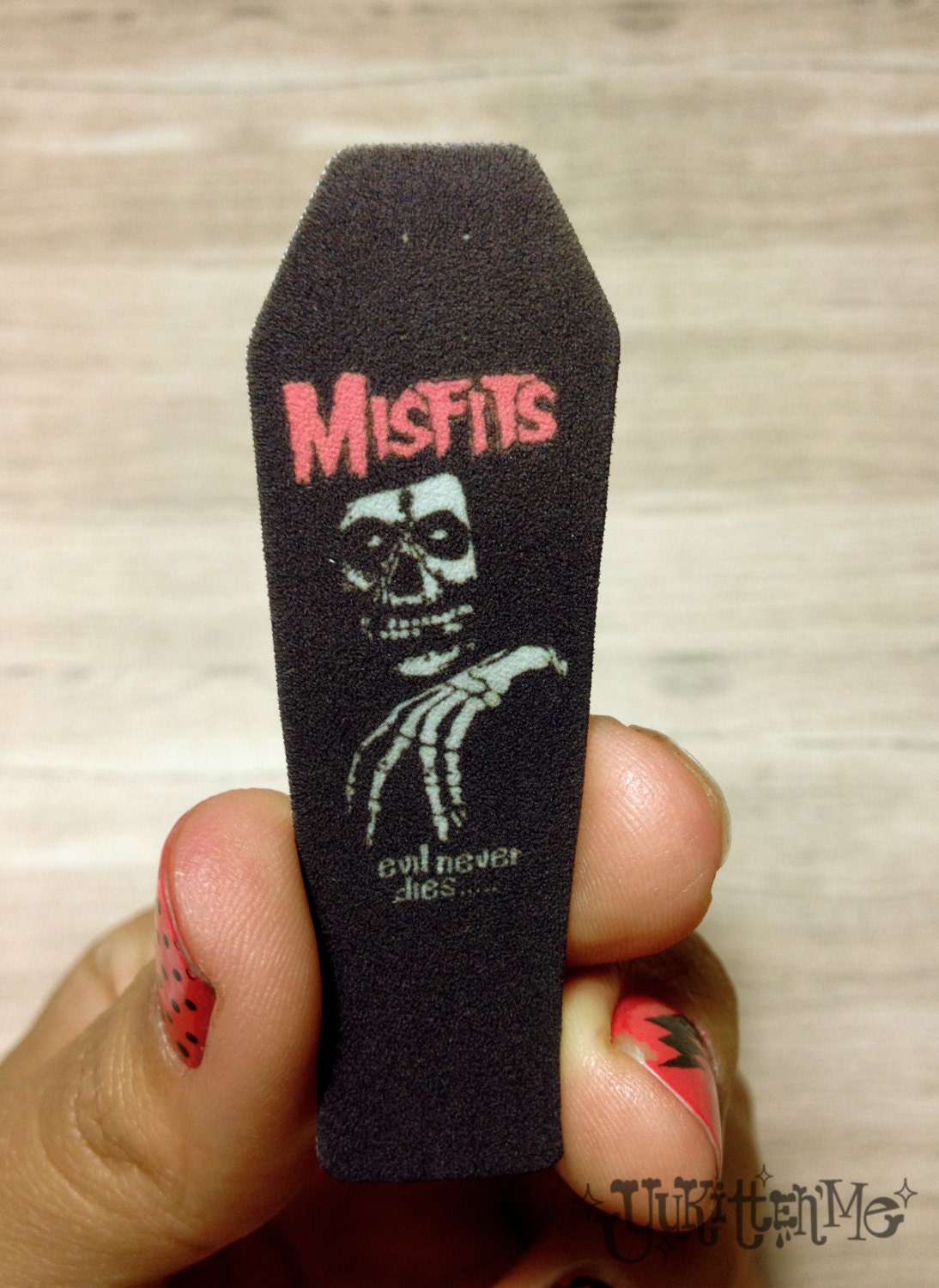 Misfits Skateboard Deck Brooch