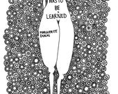 Mini-figure-study : The art of seeing has to be learned  -Marguerite Duras