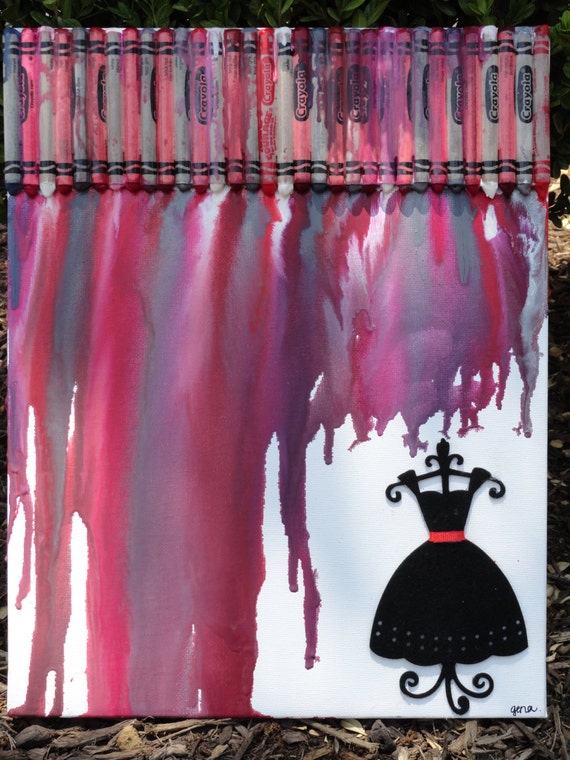 Ready for the Dance Crayon Art by Jenaloo