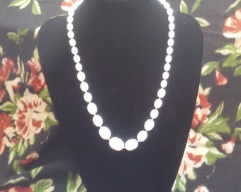 Retro large plastic beads / necklace