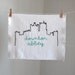 Downton Abbey Highclere Castle hand embroidered illustration