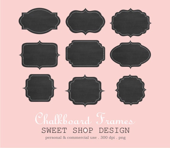 chalkboard labels clipart - photo #38