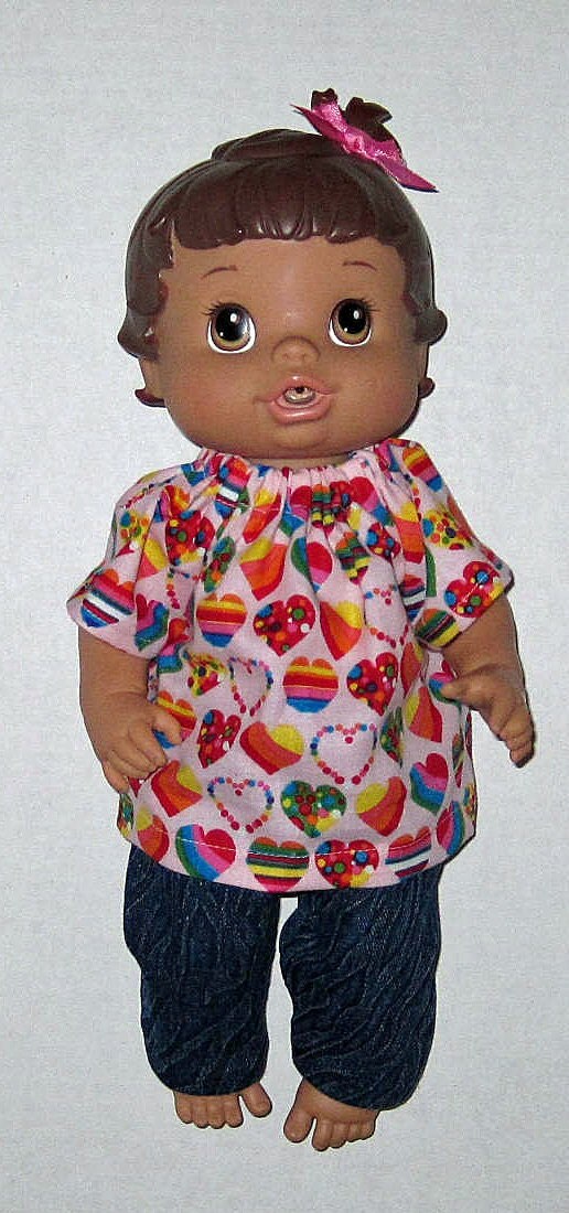 Baby Alive Doll Clothes Baby All Gone Brillant Rainbow Color