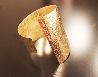 Big Asymmetrical Metal Cuff Bracelet,brass cuff,inspired of ancient Greece,metalwork cuff, upper armband,arm cuff.wrap bracelet,gold cuff