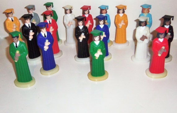 Items similar to Graduation Cake Topper Vintage African American Black