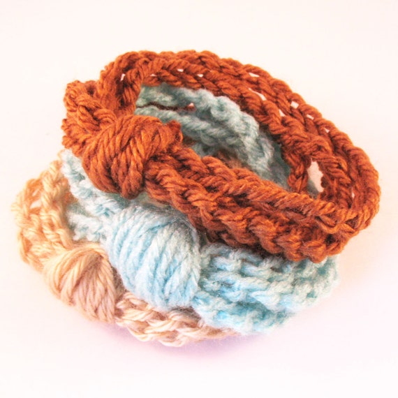 for crochet gifts sale Gift Cuff 3 Men. Crochet for Bracelets SALE! of Bracelets. Chain Set