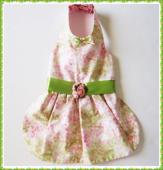 Dog Dress Garden Party Dog clothes pets on etsy by miascloset
