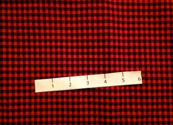 Red And Black Checkered Quilt Fabric Autumn Spirit Springs