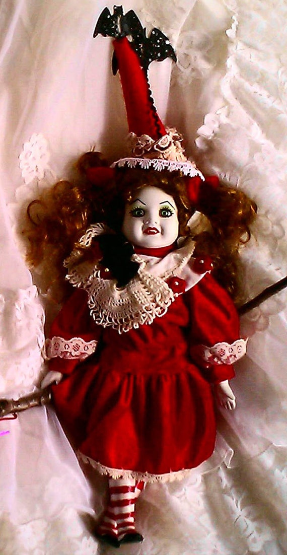 Dame Darcy Valentine Art Doll Batavia Battastic Gothic Lolita Witch Vampire