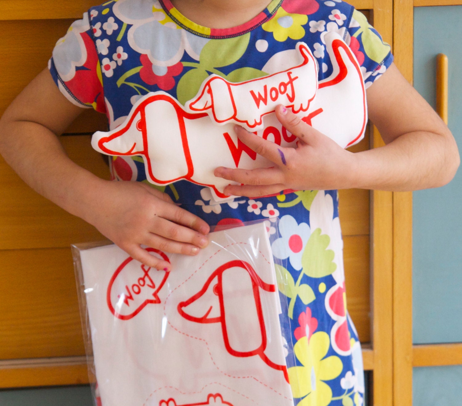 Make Your Own Sausage Dogs Kit by Jane Foster original