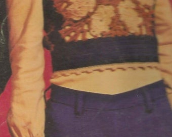 HONKY TONK- Vintage Women's "Shrink" style vest pattern PDF