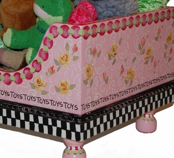Pretty In Pink Pet Toy Box by Jakey BB