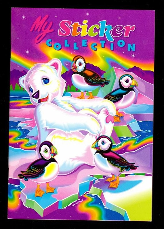 Download Lisa Frank My Sticker Collection Album Book ROARY the POLAR