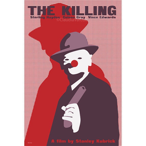 Film poster retro print The Killing in various sizes