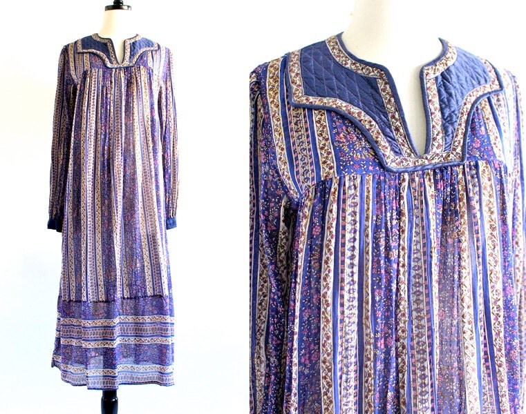 RESERVED . 70s Vintage India Indian Ethnic by LuvStonedVintage