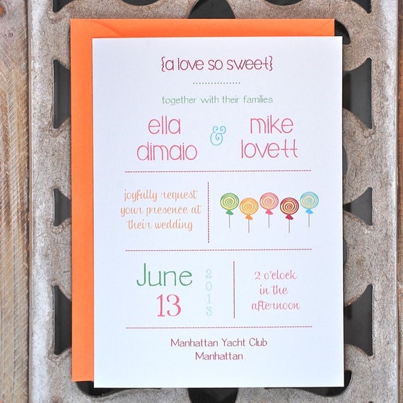 Edible Chocolate Wedding Invitations 3