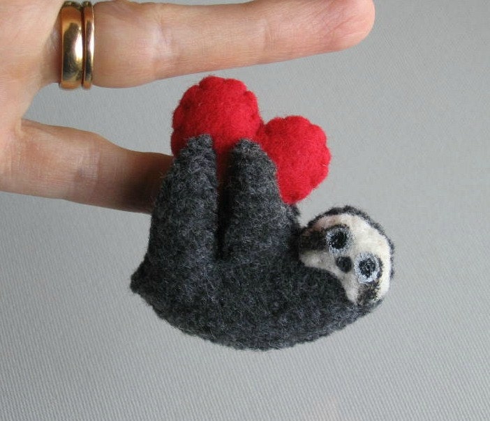 sloth valentine stuffed animal