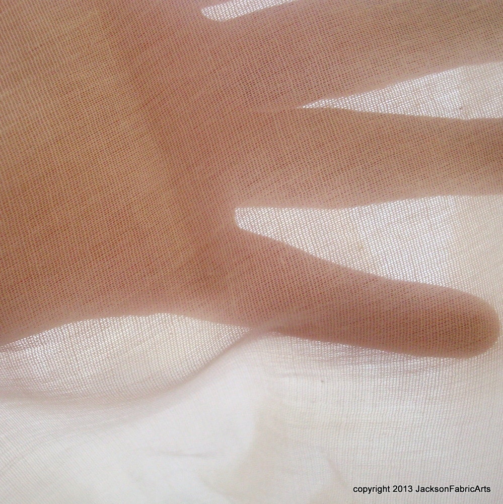 Swatch Organic Cotton Voile Sheer Fabric Free by JacksonFabricArts