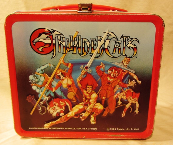 thundercats metal lunch box