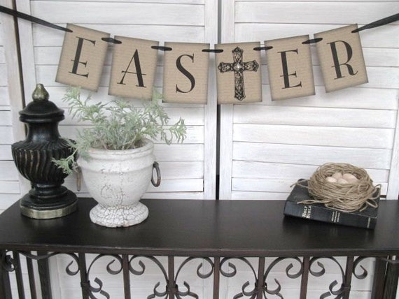 Items similar to Easter Decoration rustic  elegance 
