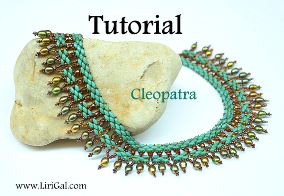 Tutorial Cleopatra SuperDuo Twin Necklace PDF