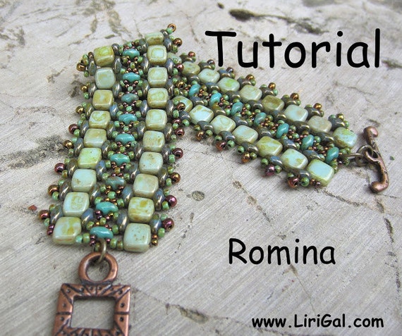 Tutorial Romina SuperDuo and Tila Beadwork Bracelet PDF